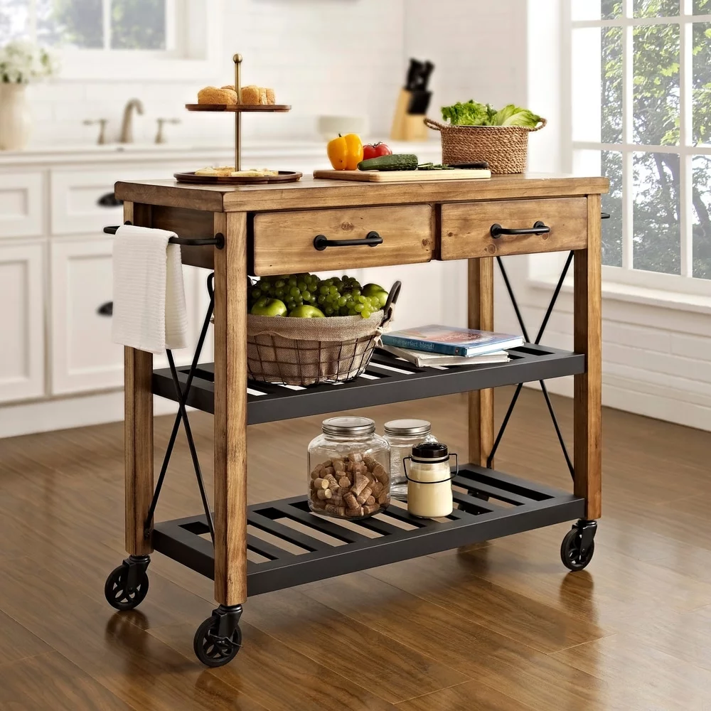 Crosley Furniture Crosley Roots Kitchen Cart - 42