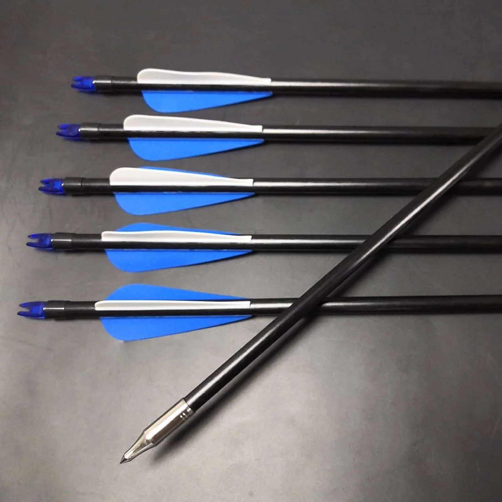 AMEYXGS Archery Takedown Recurve Bow and Arrow Set Left/Rght Hand Longbow Kit Beginner