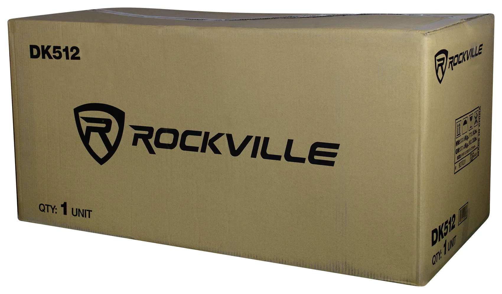 Rockville DK512 PACKAGE Dual 12
