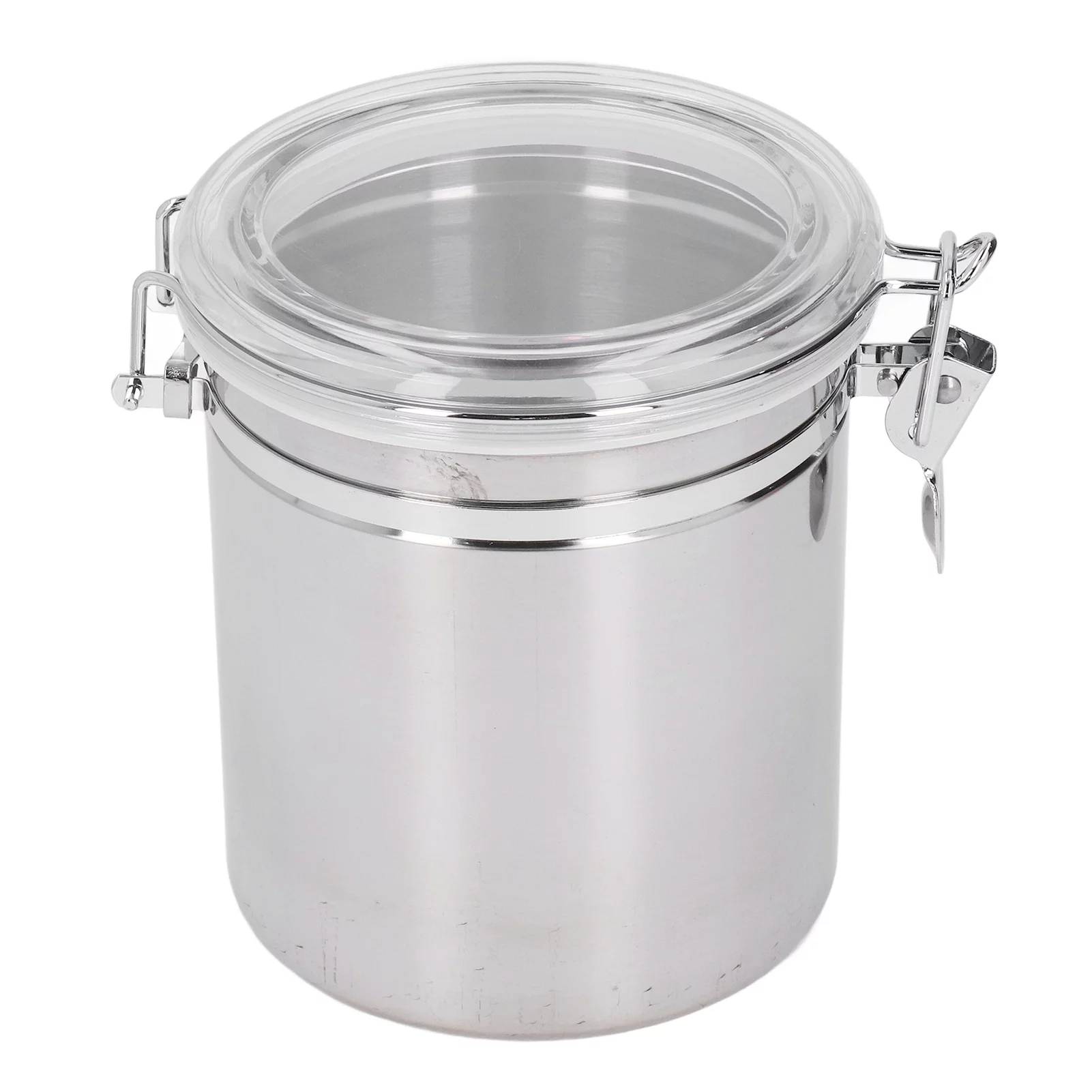 Goldmeet Stainless Steel Sealed Can Food Storage Container Airtight Canister for Dried Fruit Milk Powder Tea Large 1600ml