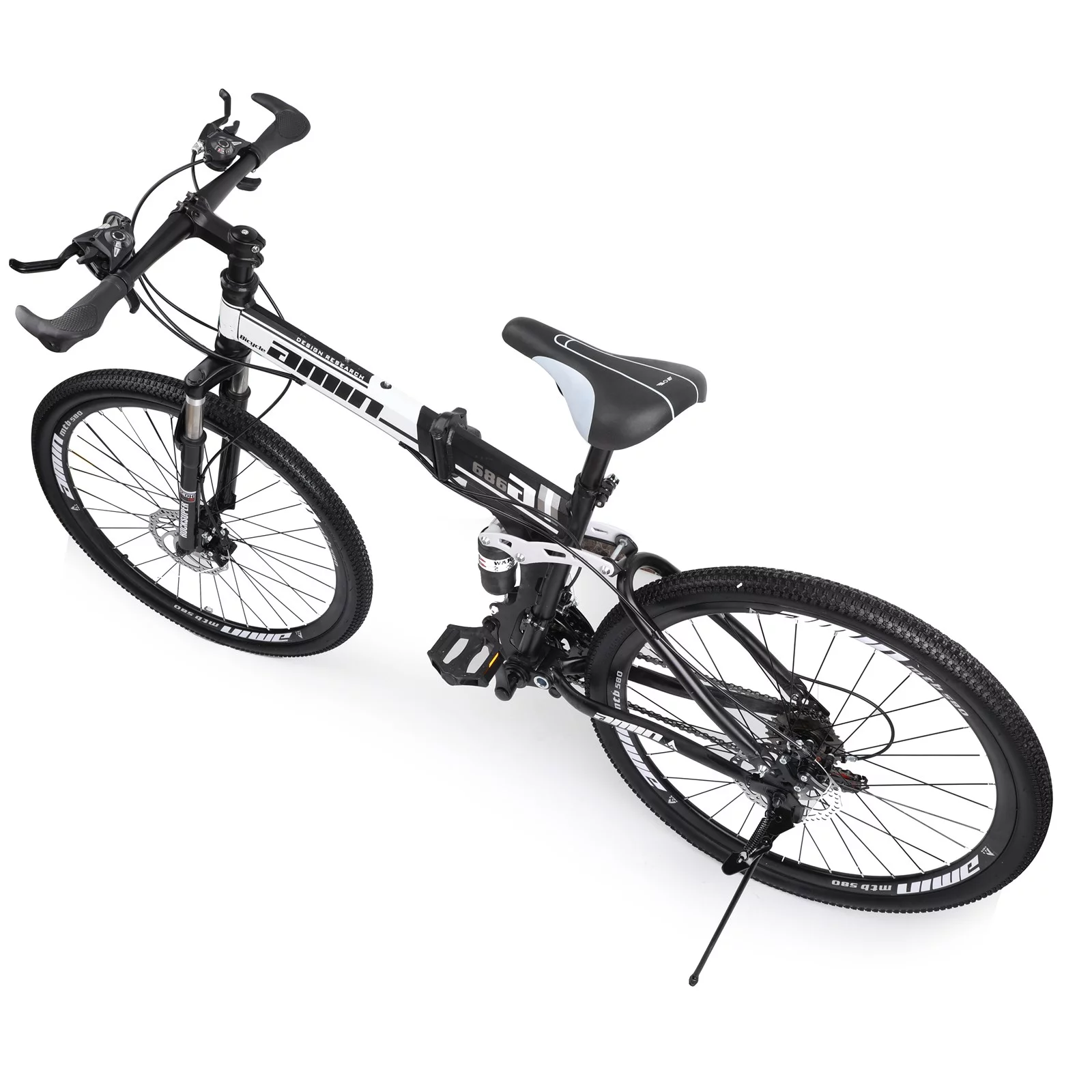Unisex Adult Mountain Bike Full Suspension 26