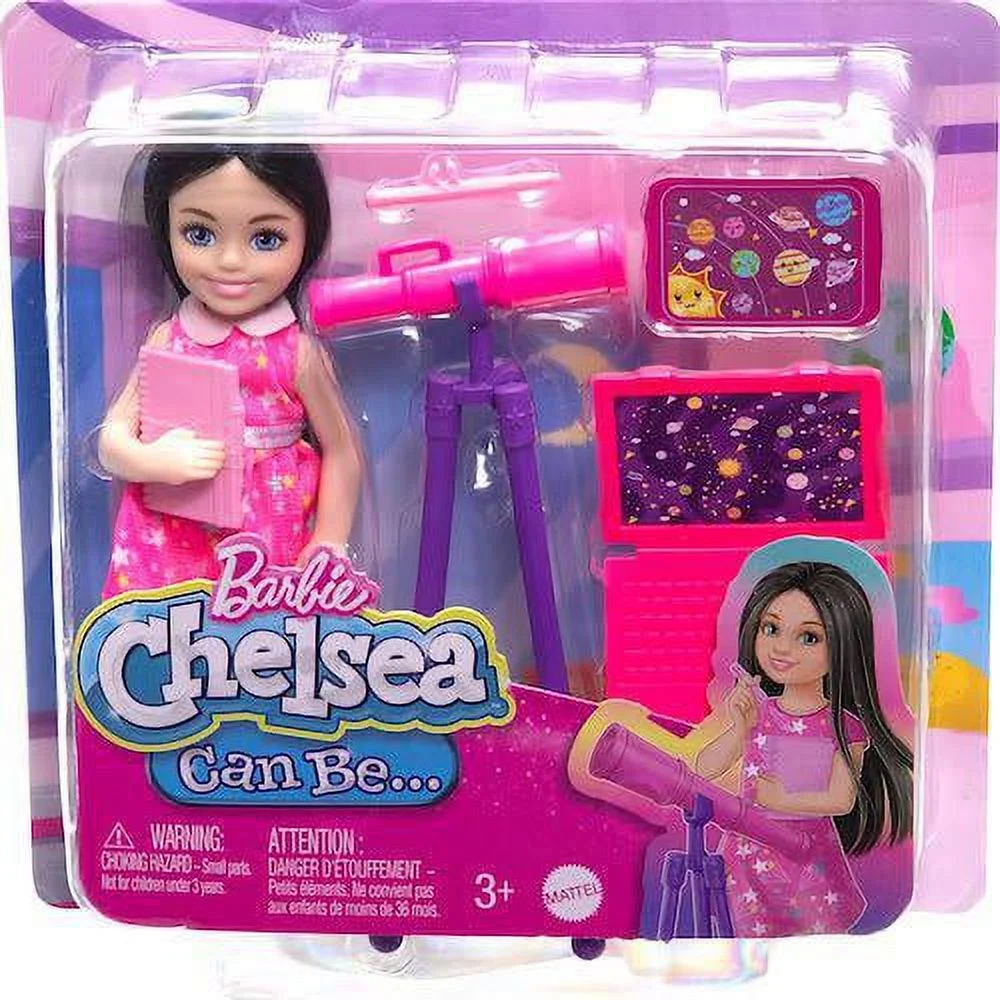 Barbie Chelsea Can Be Astronomer Playset With Chelsea Doll