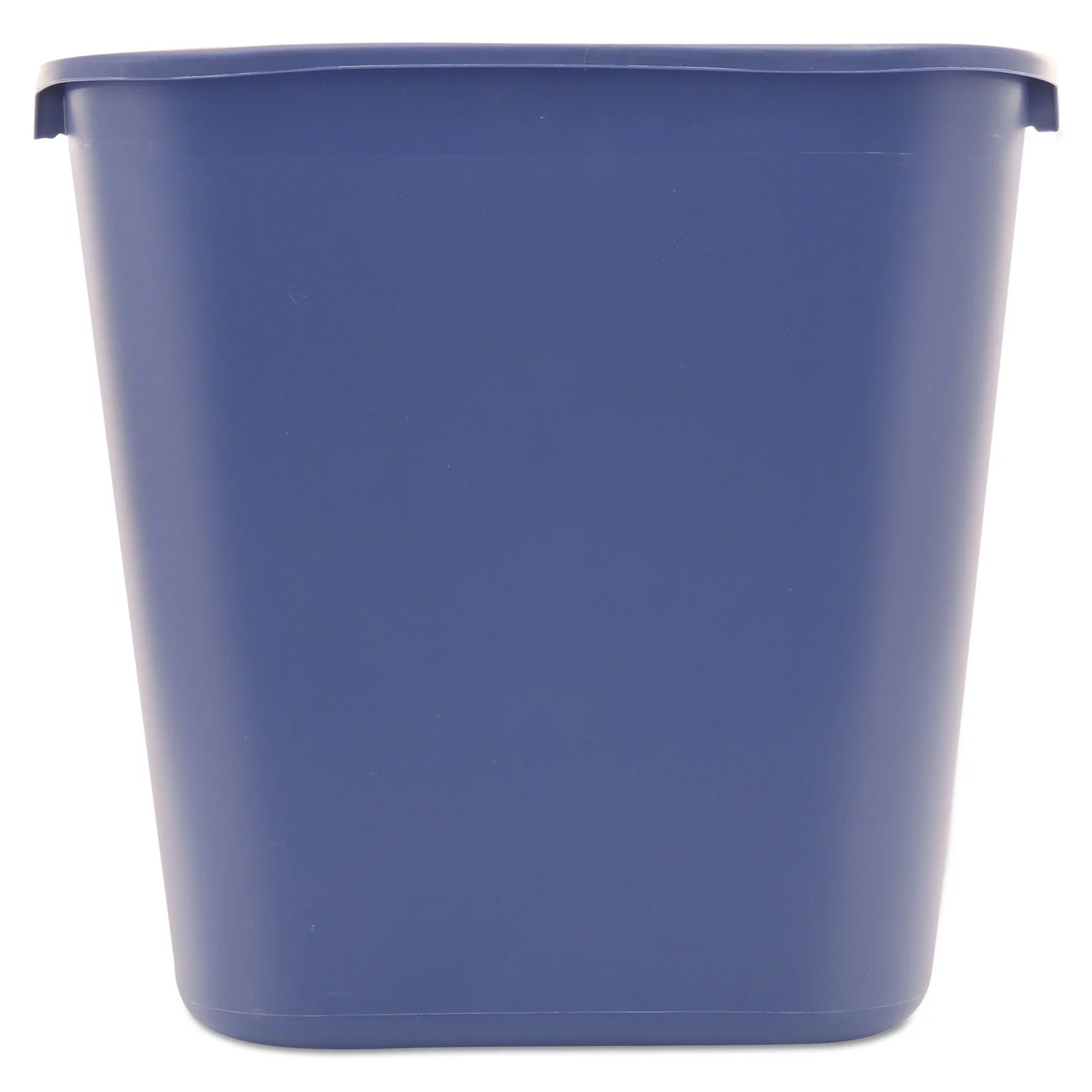 Rubbermaid Commercial Deskside Recycling Container, Medium, 28.13 qt, Plastic, Blue