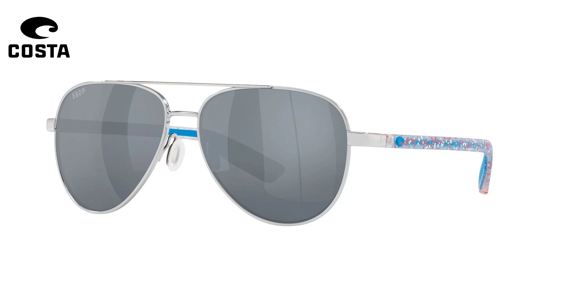 Sunglasses Costa Del Mar 06 S 4002 400202 Peli 287 Brushed Gold Green Mi