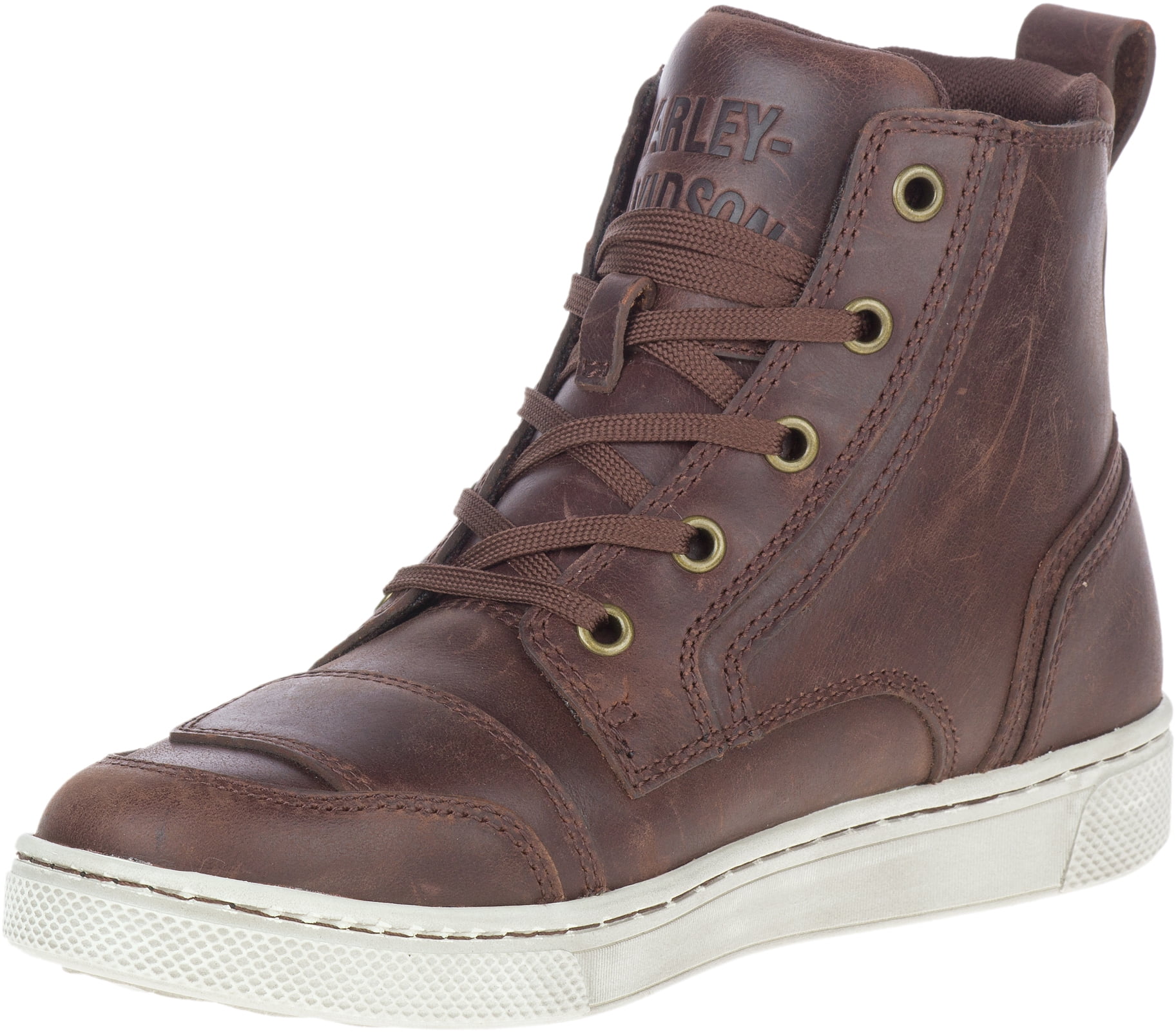 Harley-Davidson Women's Bateman Ankle-Pro Brown Motorcycle Boots, D84661 (7), Harley Davidson