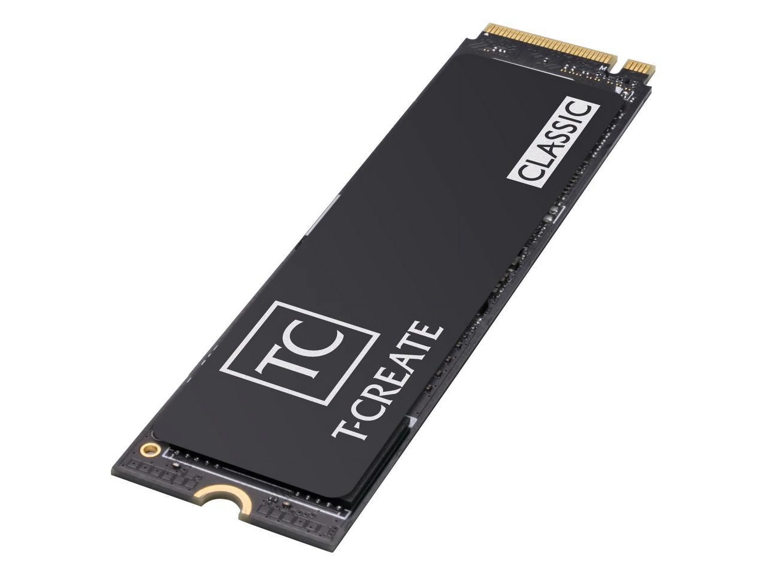 Team Group T-Create Classic M.2 2280 2TB PCIe Gen4x4 with NVMe 3D NAND TLC Internal Solid State Drive (SSD) TM8FPM002T0C329