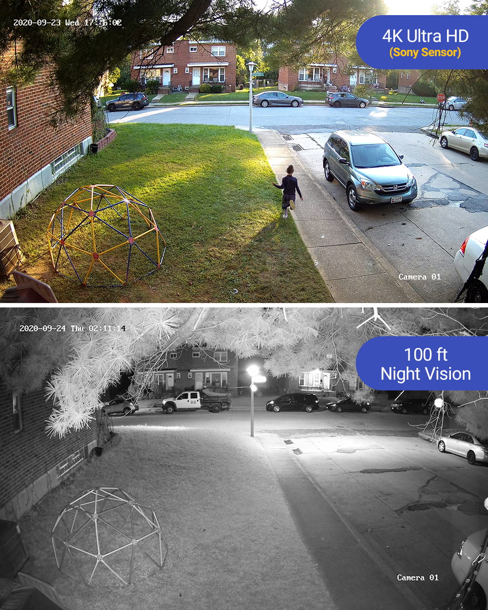 ANNKE 4K Ultra HD Poe Network Video Security System 8CH 4K H.265 Surveillance NVR 4pcs 4K HD IP67 POE CCTV Dome Cameras with 1T HDD