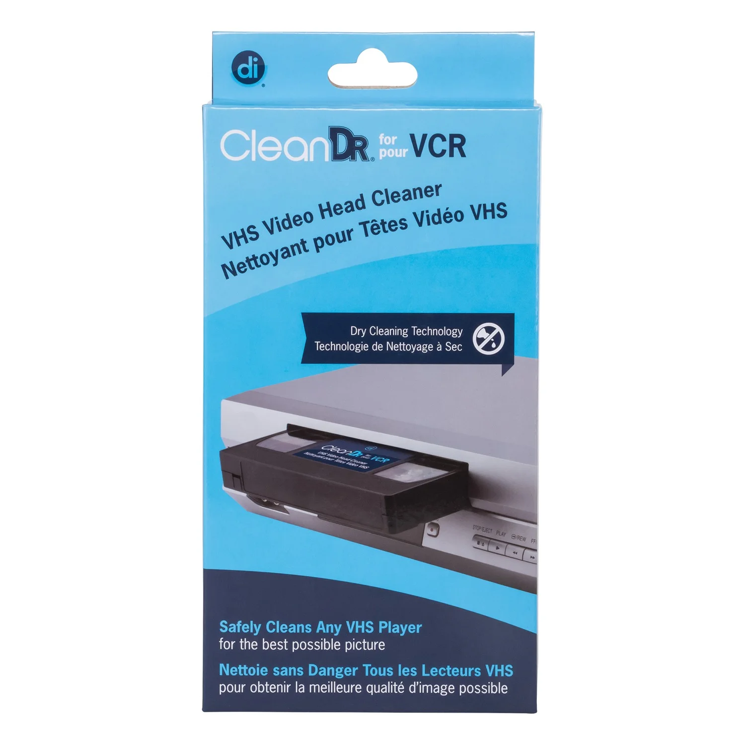 Digital Innovations 6012800 CleanDr VHS Video Head Cleaning Kit
