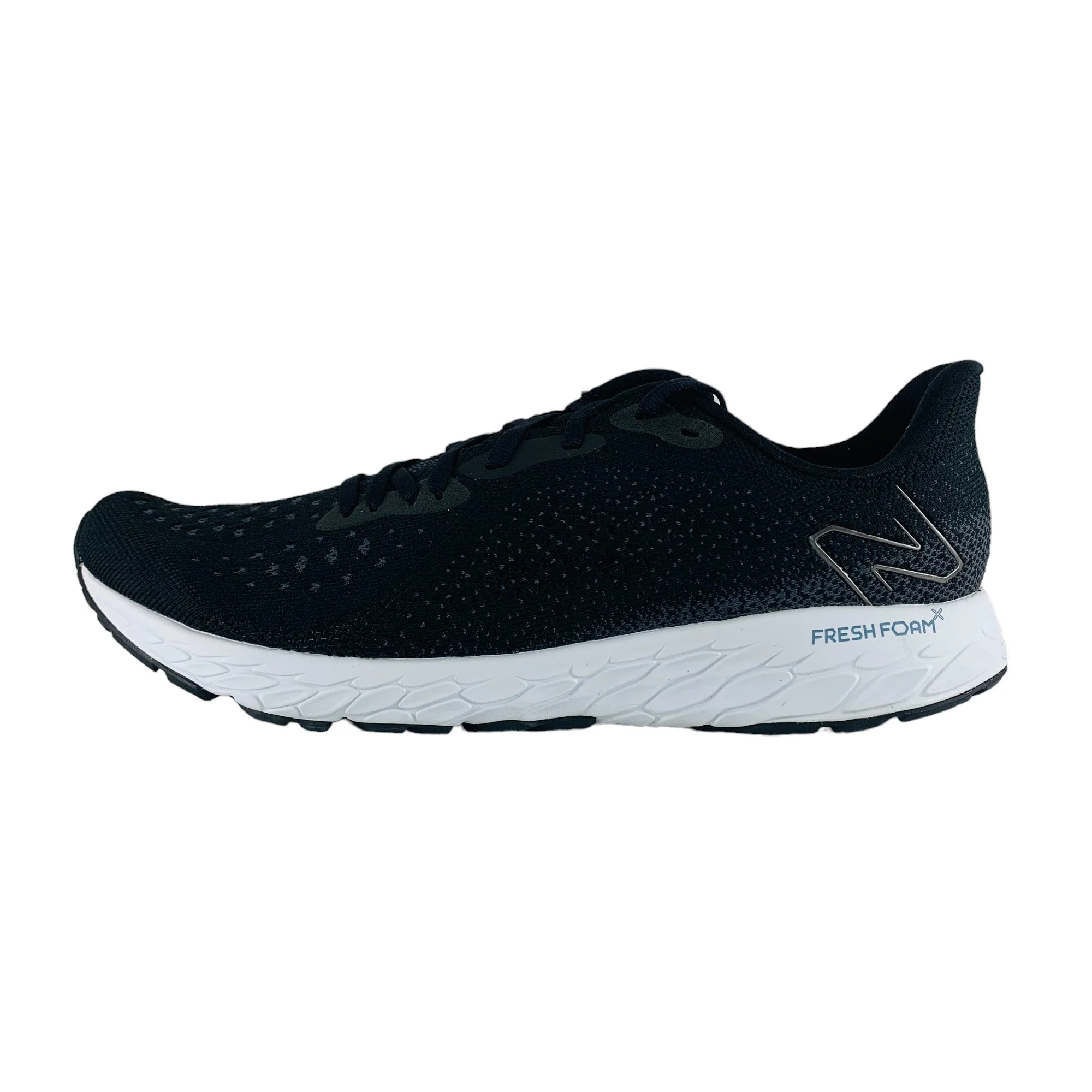 New Balance Fresh Foam X Tempo v2 Black White Sneakers, New Men's Running Shoes MTMPOLK2, Men's U.S. Shoe Size 11.5
