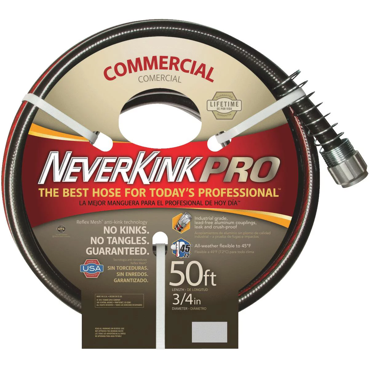 Teknor Apex 9846-50 Neverkink Xtreme Performance Farm and Ranch Hose, 3/4 In. x 50 Ft. - Quantity 1