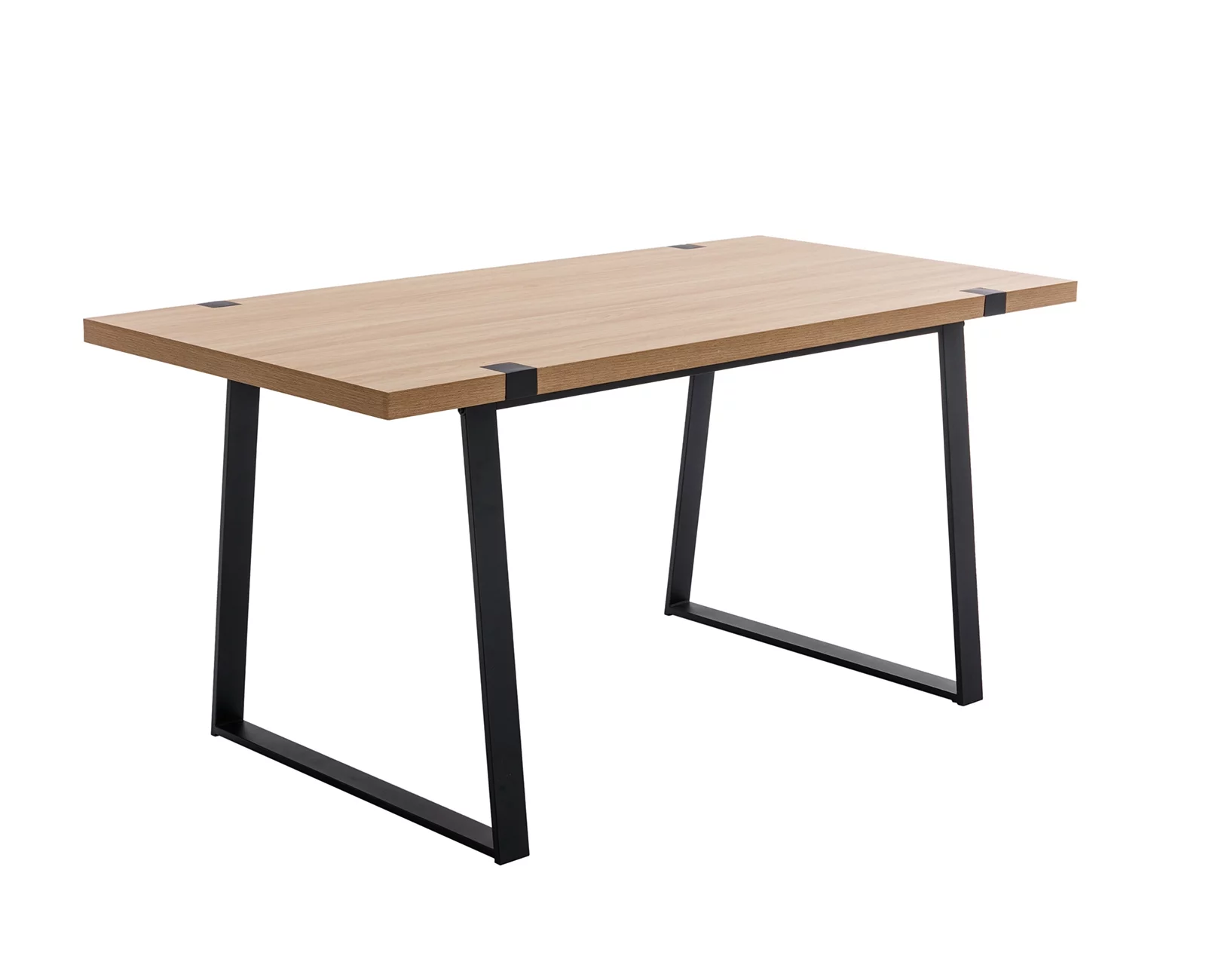 Guyou Mid-Century Modern Solid Wood Dining Table, 63 Inch Farmhouse Square Dining Table for Dining Room Living Room Kitchen, Light Oak