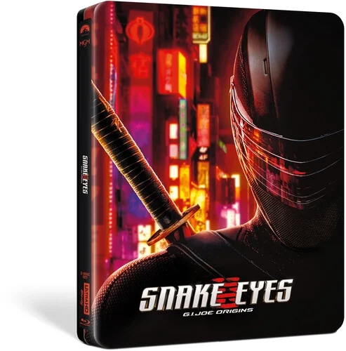 Snake Eyes: G.I. Joe Origins (Steelbook) (4K Ultra HD) (Steelbook), Paramount, Action & Adventure
