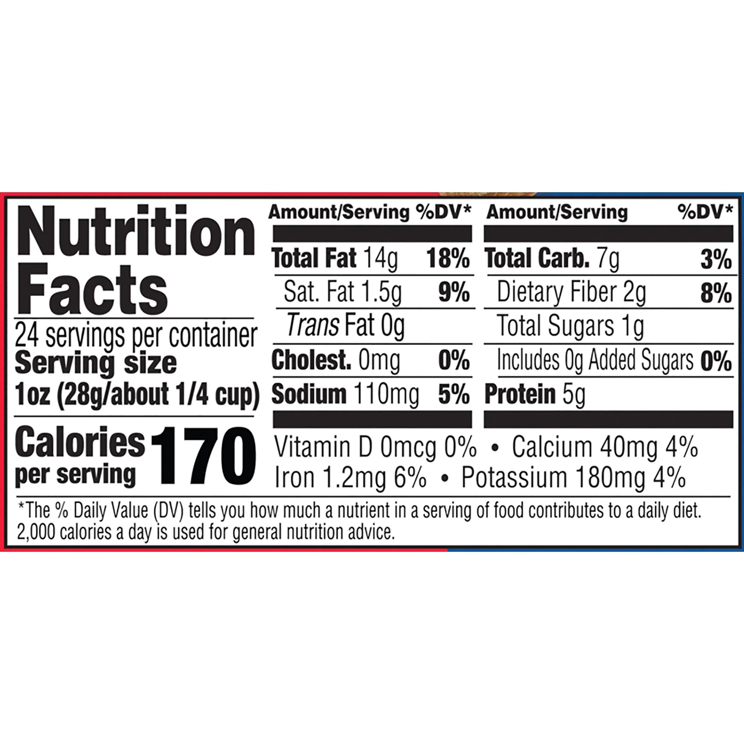 Fisher Snack Oven Roasted Never Fried, Non-GMO, Deluxe Mixed Nuts, 24 oz Resealable Jar