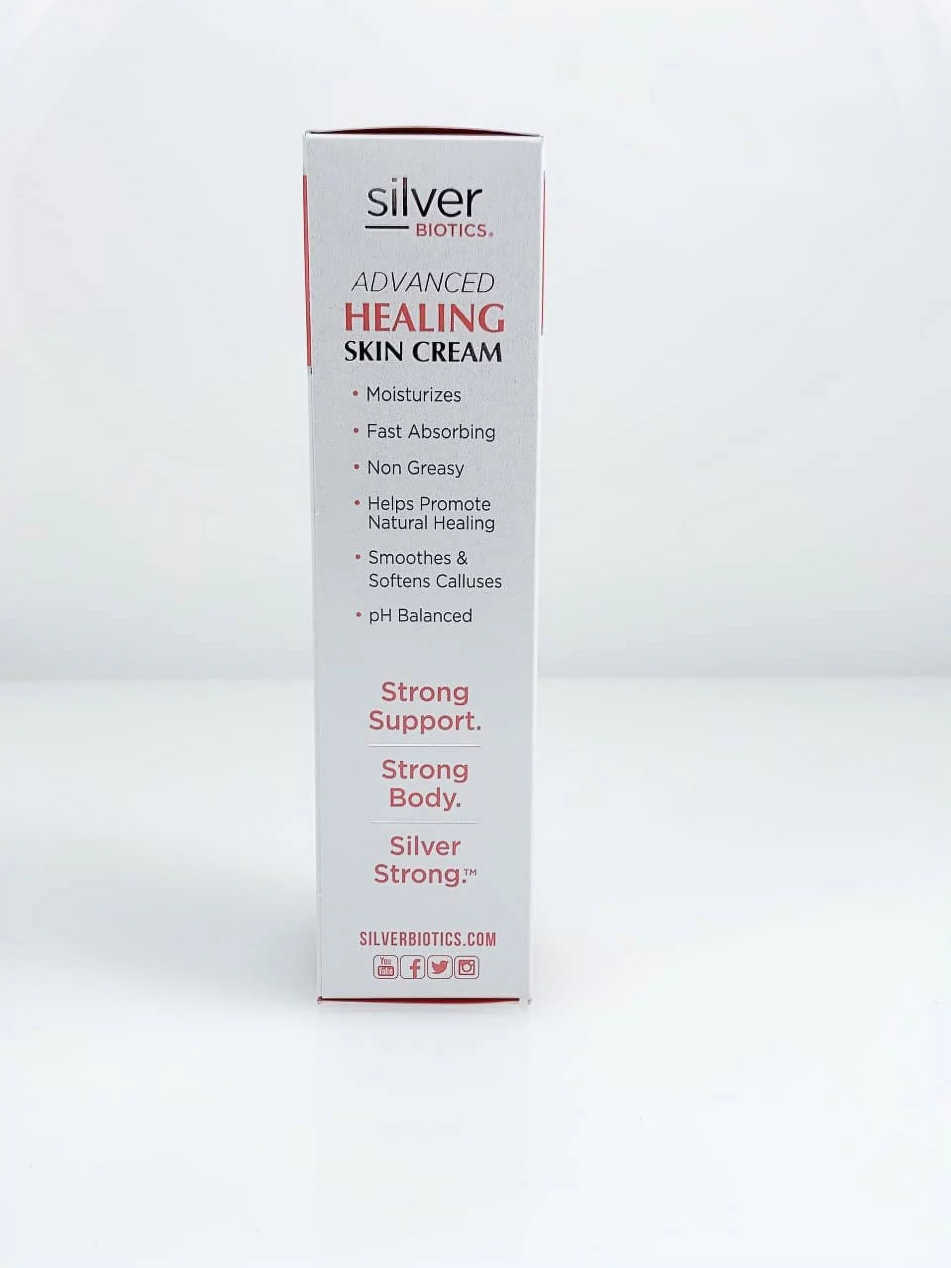 American Biotech Labs Silver Biotics Solution Healing Colloidal Silver Cream 3.4 oz.