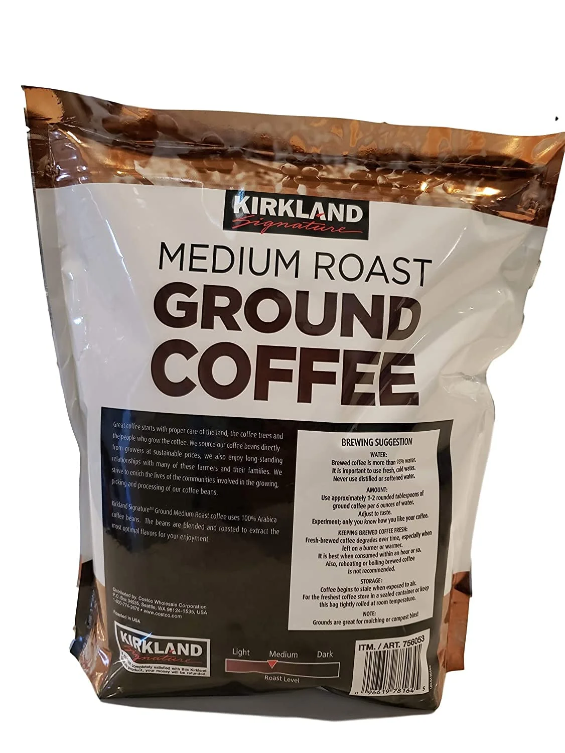 Medium Roast Coffee, 2.5 Lb, Brown, 40 Ounce (Pack Of 36) (00-X9G9IG-62)