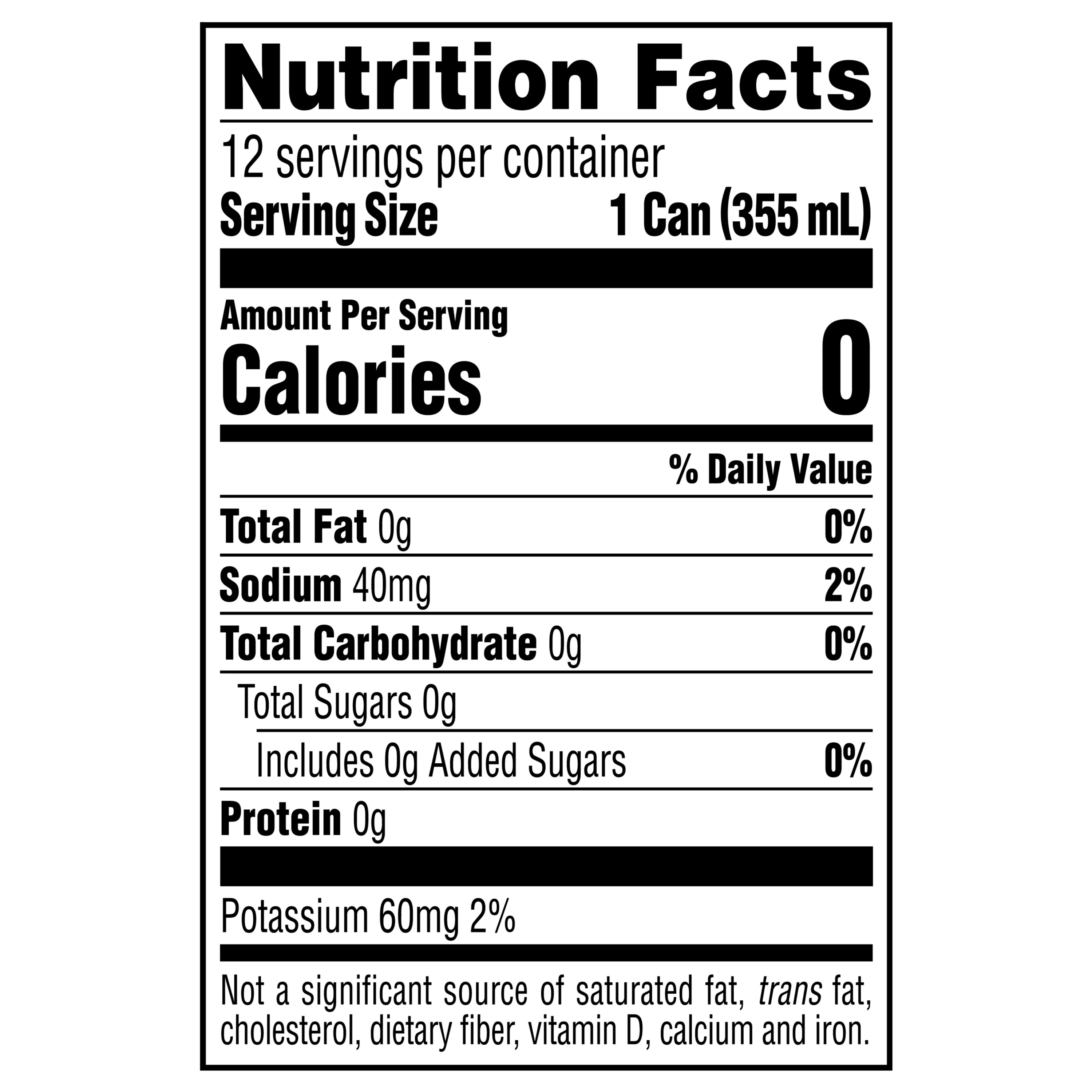 Coca-Cola Zero Sugar, Caffeine Free Soda Pop, 12 fl oz, 12 Pack Cans