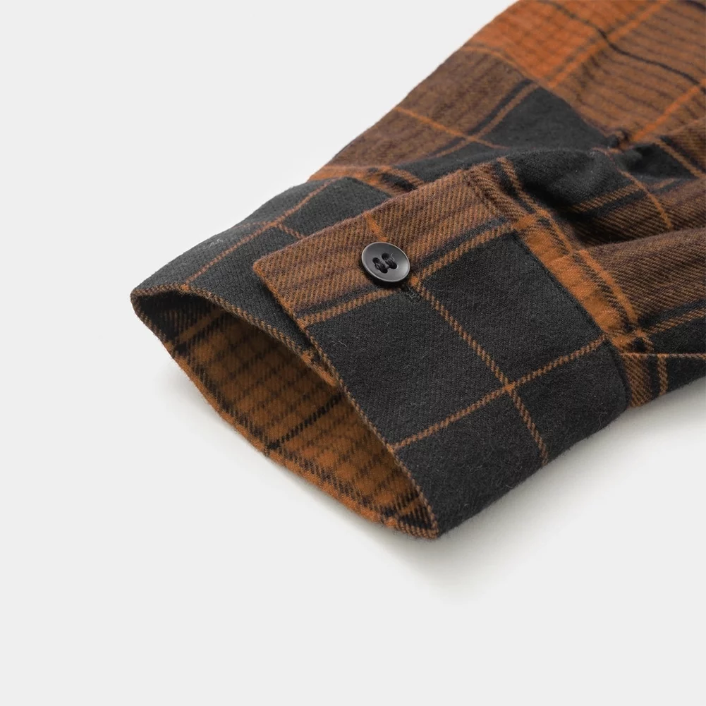 ChicAura Shirts, Mens Button Down Long Sleeve Shirts, Large