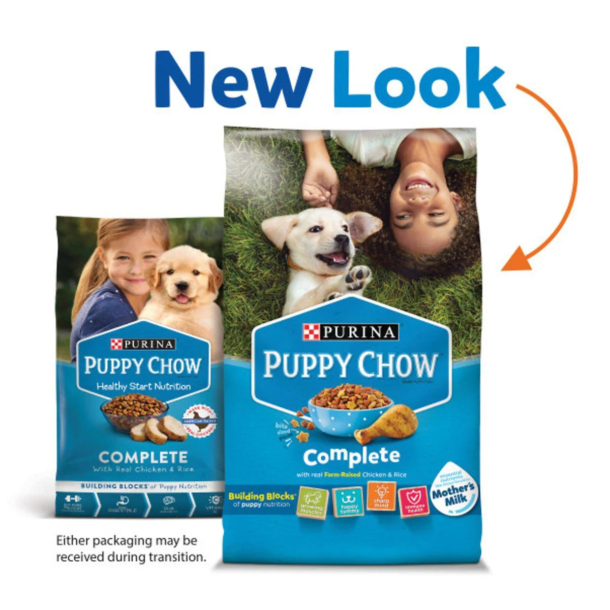 Purina Puppy Chow High Protein Dry Puppy Food, Complete with Real Chicken 30lb