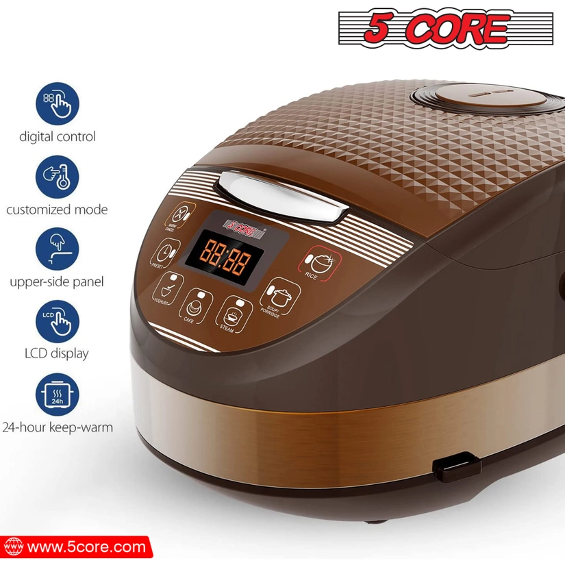 Asian Rice Cooker Electric Rice Maker W 15n1 Touch Screen