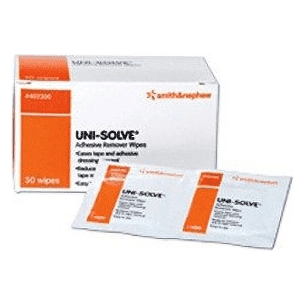 Uni-Solve Adhesive Remover Wipes (3 Boxes of 50)