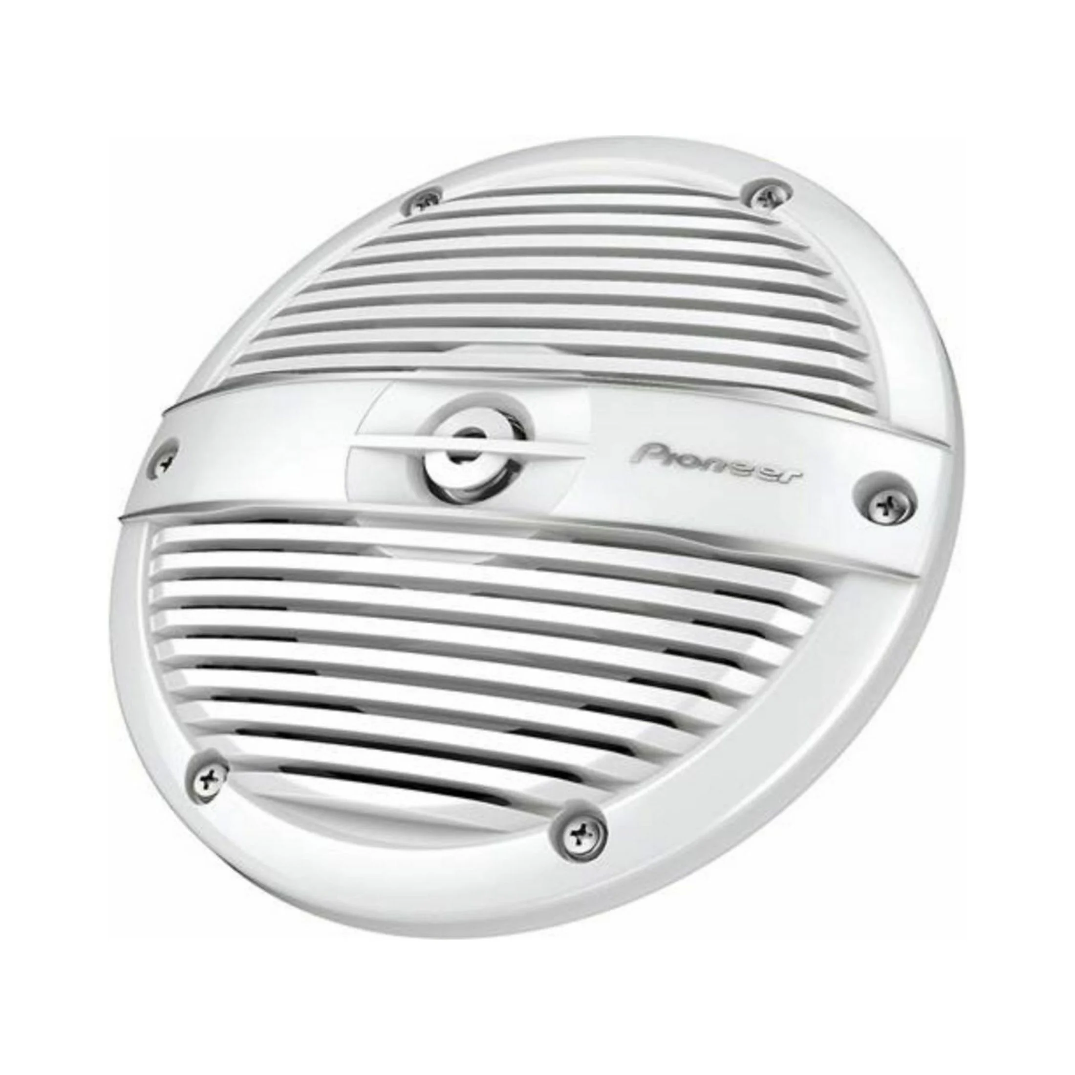 Pioneer 6-1/2in. 2-Way 200W IPX7 Rated Classic Grille Design Marine Speakers (pair) - White