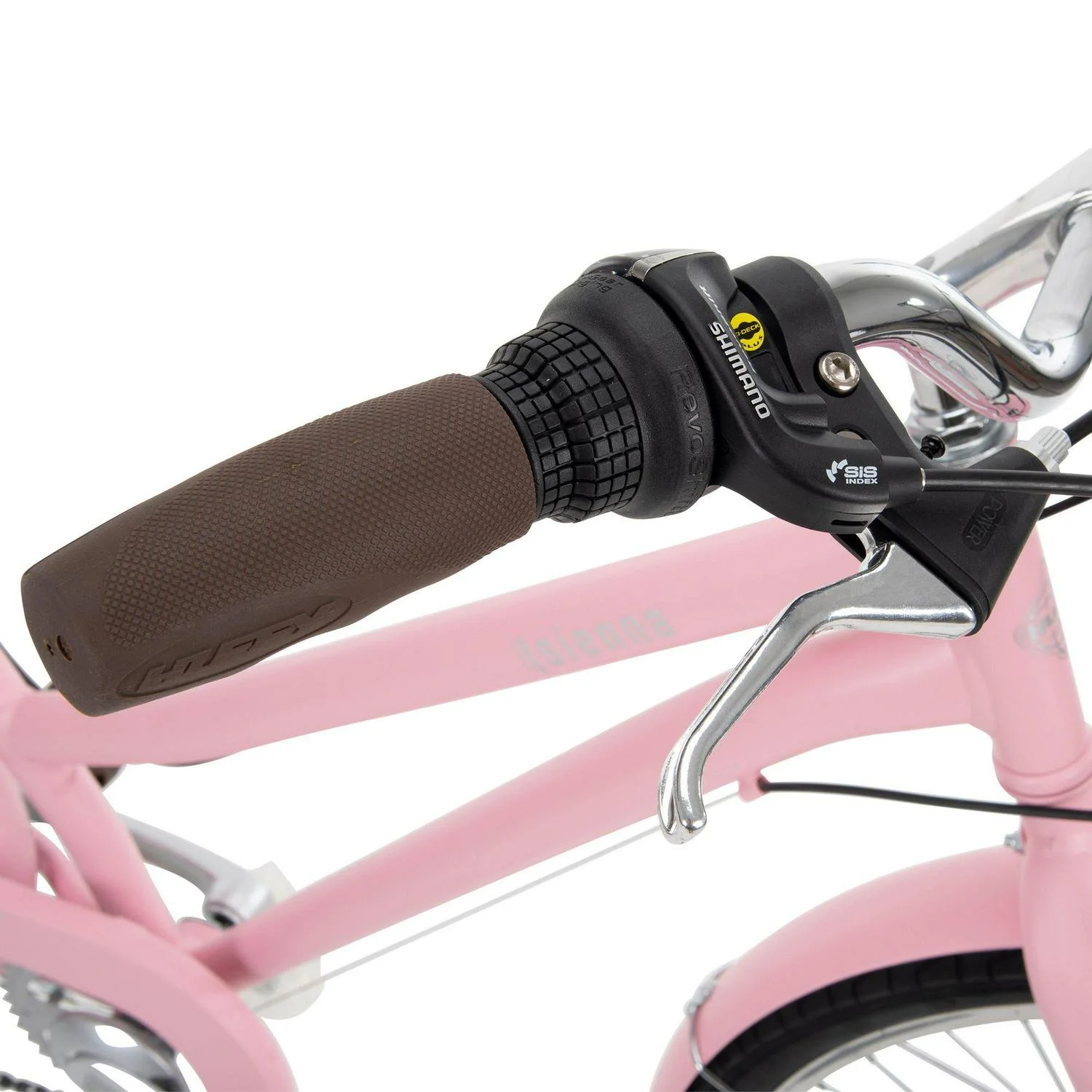 Huffy Women's 27.5 in. Sienna Comfort Bike, 7 Speed, Pink