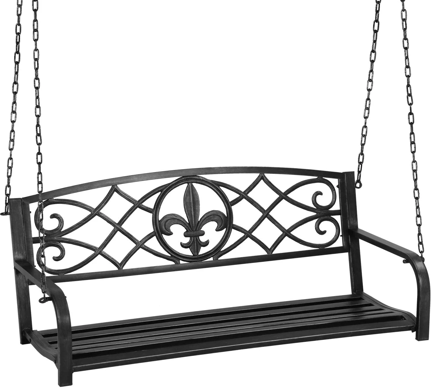 Patio Swing Bench Garden Bench for Patio Outdoor Bench Metal Bench Park Bench Cushion for Yard Porch Clearance Work Entryway