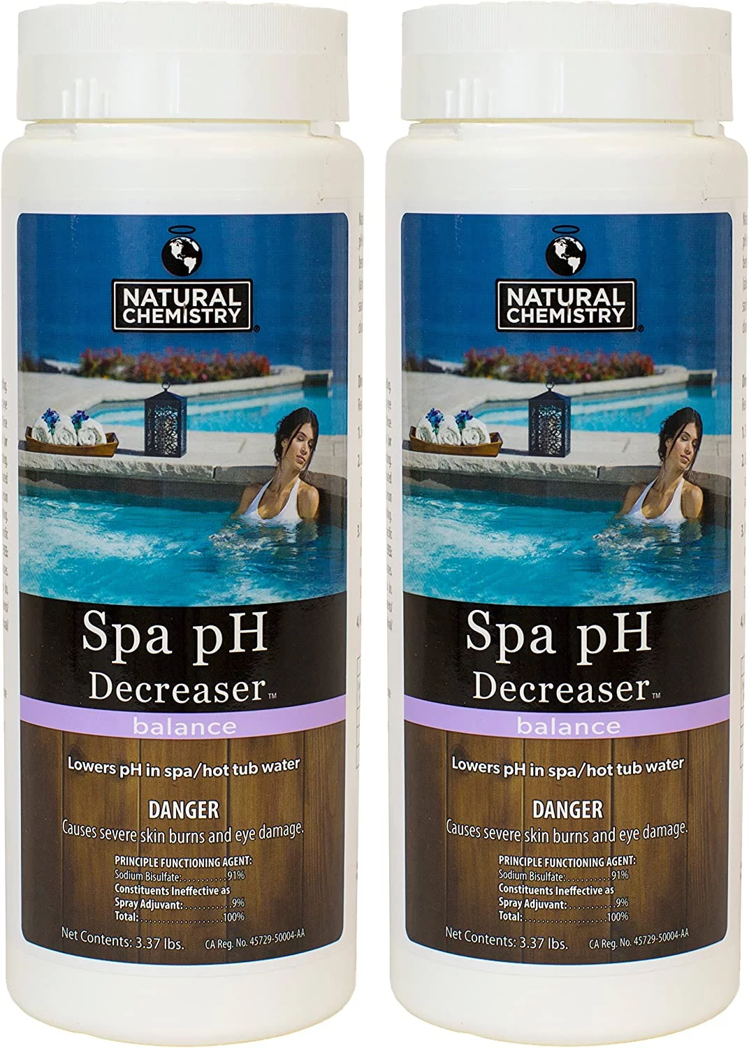 Natural Chemistry 14203NCM Hot Tub and Spa PH Decreaser w/ All-Natural Sodium