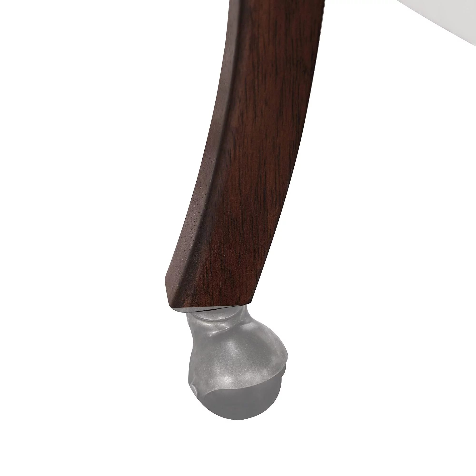 JESONVID Dining Chair with Casters, Captain's Chairs with Rollers Dinette Sets Poker Chairs with Wheels Kitchen Table Rolling Chairs High Back Chair On Caster(White 1533WT)