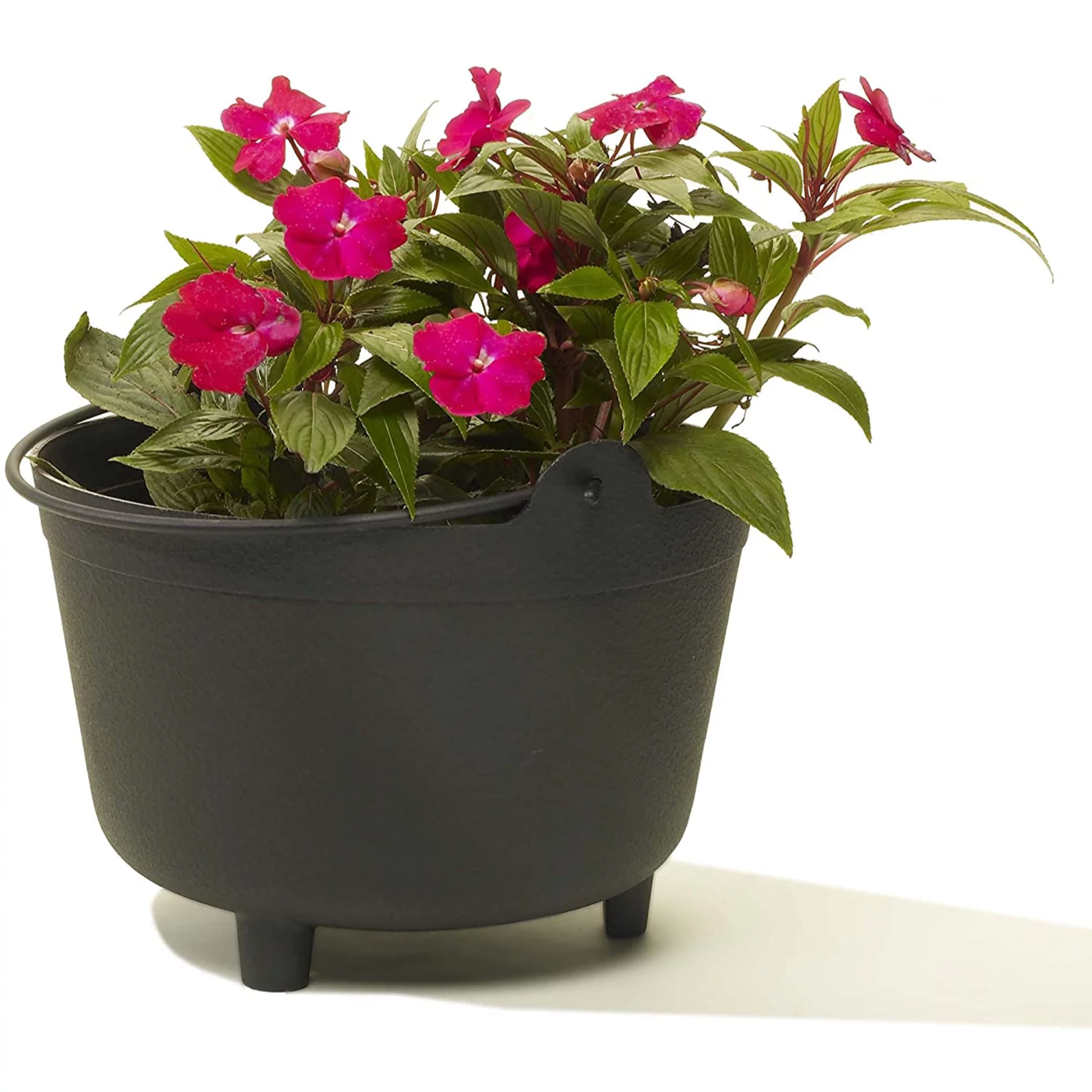 Novelty Antique Kettle, Black, 15-Inch