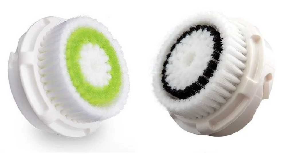 TreatMe100 1 Acne Plus 1 Sensitive Combo Facial Cleaning Gentle Brush Heads For Clarisonic Mia, 2 Ct