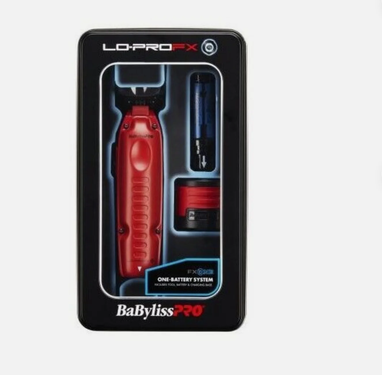 BaBylissPRO FXONE LO-PROFX High Performance Low-Profile Red Trimmer | FX729MR