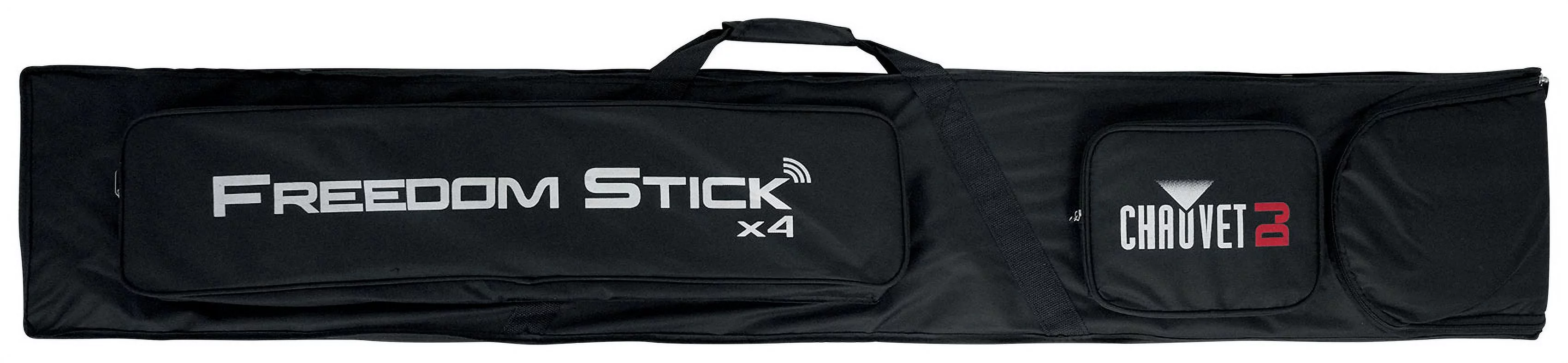 (2) Chauvet DJ Freedom Stick X4 (8) Wireless Battery RF DMX Light Sticks+Remote