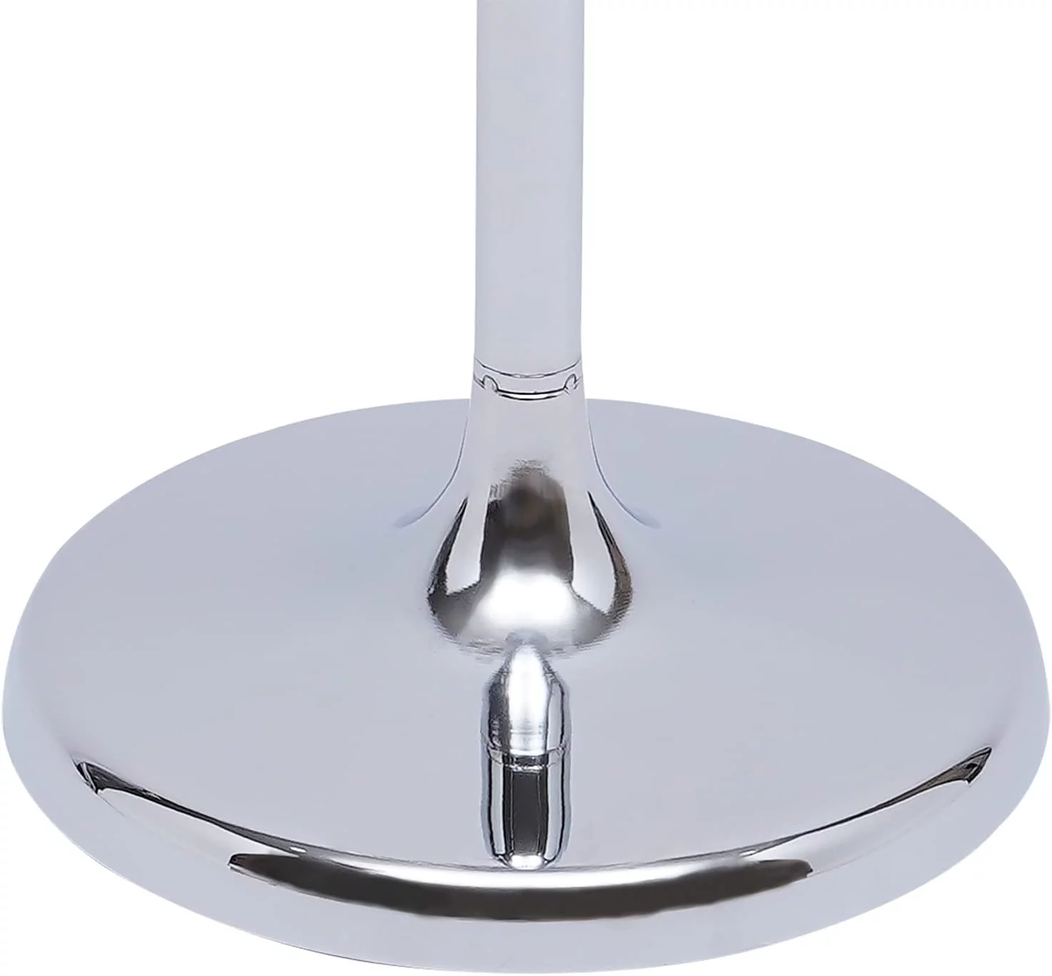 Wedding Centerpieces Crystal Flower Stand Metal Flower Vase 2 Pcs 35.4in Tall for Party Tables Decorations Silver