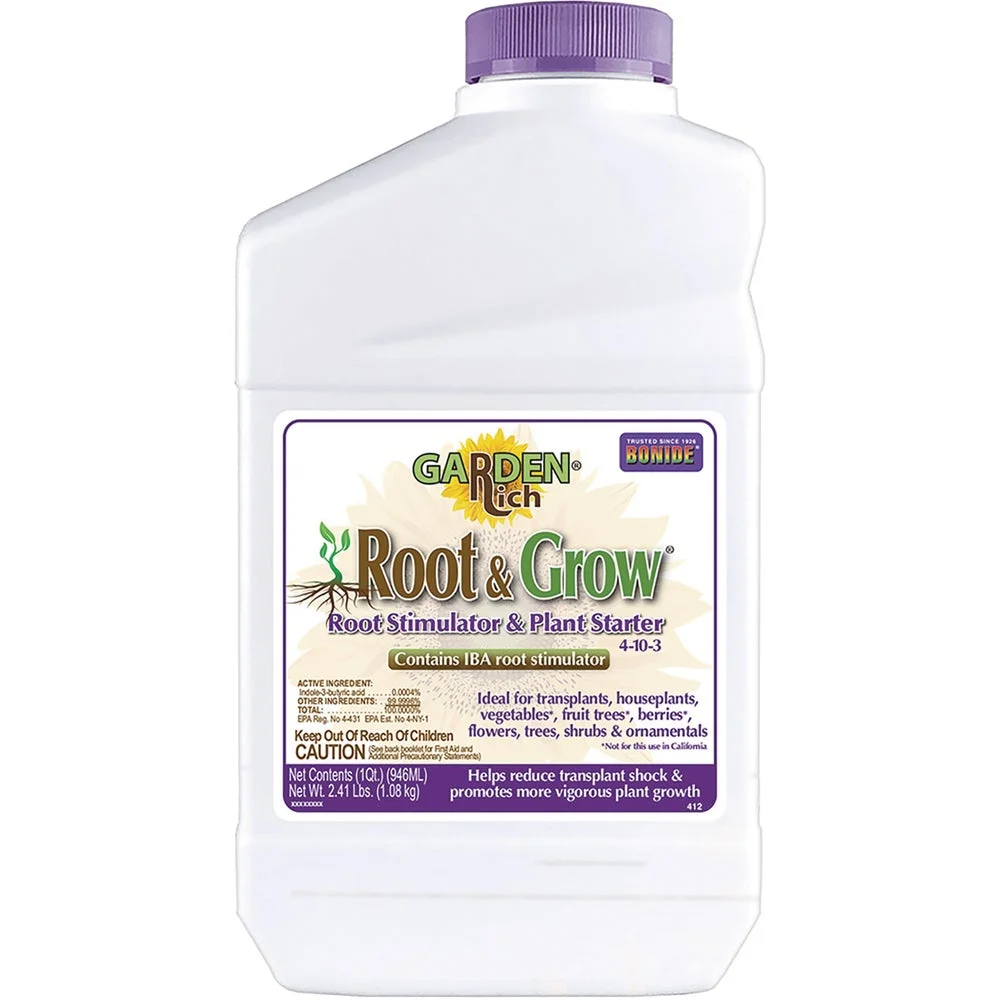1PACK Bonide Root & Grow 1 Qt. 4-10-3 Concentrate Liquid Plant Food