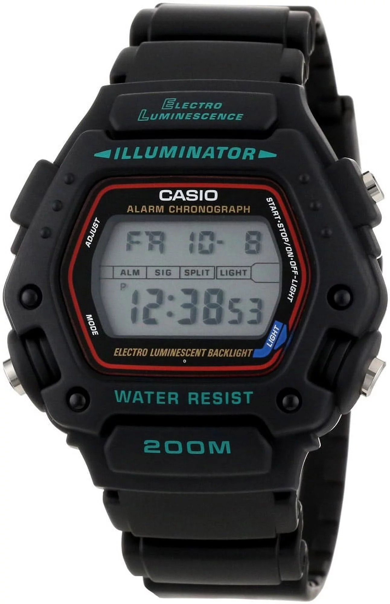 Casio Men's Digital Sport Watch, Black Strap