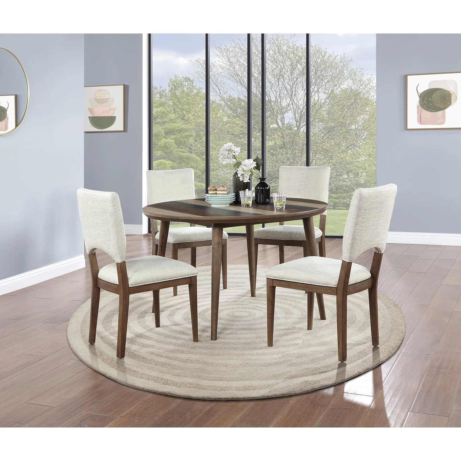 Coast to Coast Transitional Wellington Round Dining Table