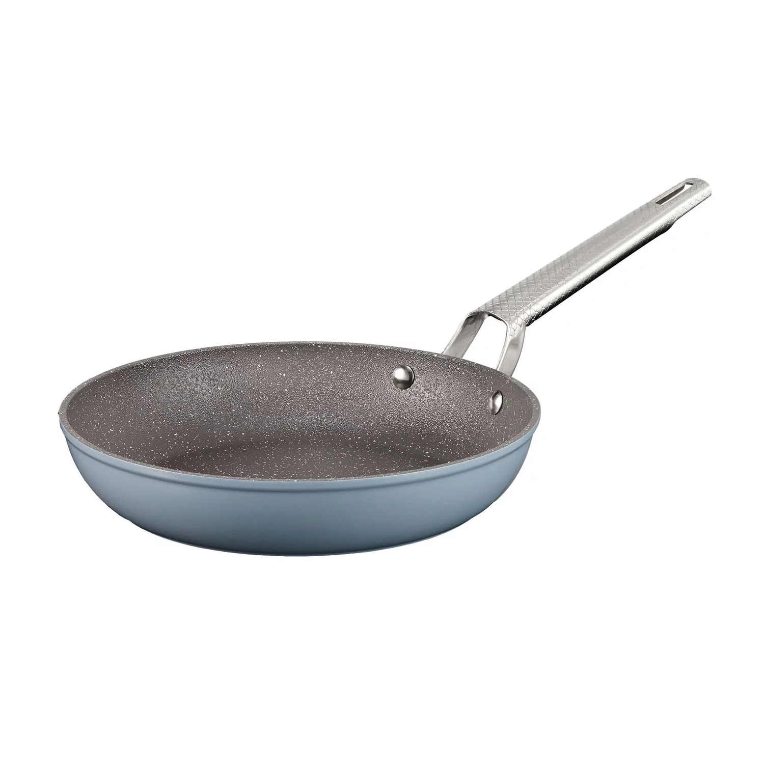 THE ROCK by Starfrit 034811-003-0000 8 in Fry Pan with Stainless Steel Handle