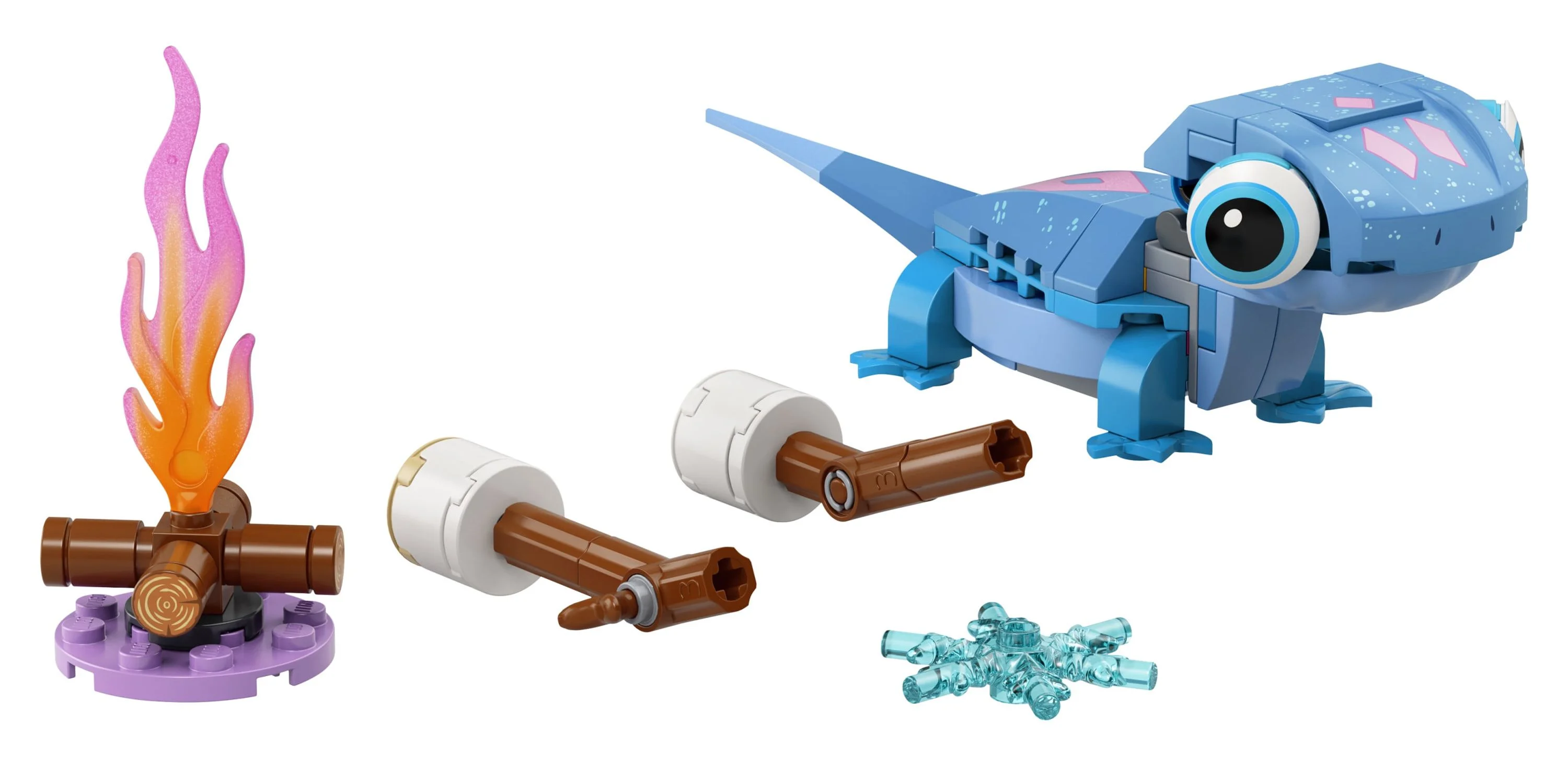 LEGO Disney Bruni the Salamander Buildable Character 43186; Building Toy for Kids (96 Pieces)