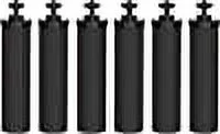 Nispira Premium Water Filter Black Element Cartridge Compatible with Berkey Countertop Water Purification System. Compared to Part BB9. 6 Filters