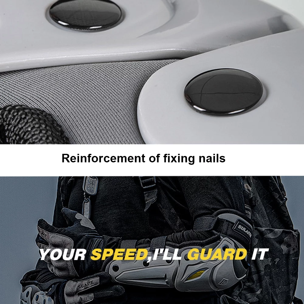 Knee Pad 4pcs Knee and Elbow Guards Shin Protector Pads Motorcycle Riding Protective Gear Breathable & Impact Resistant for Adults Men Women