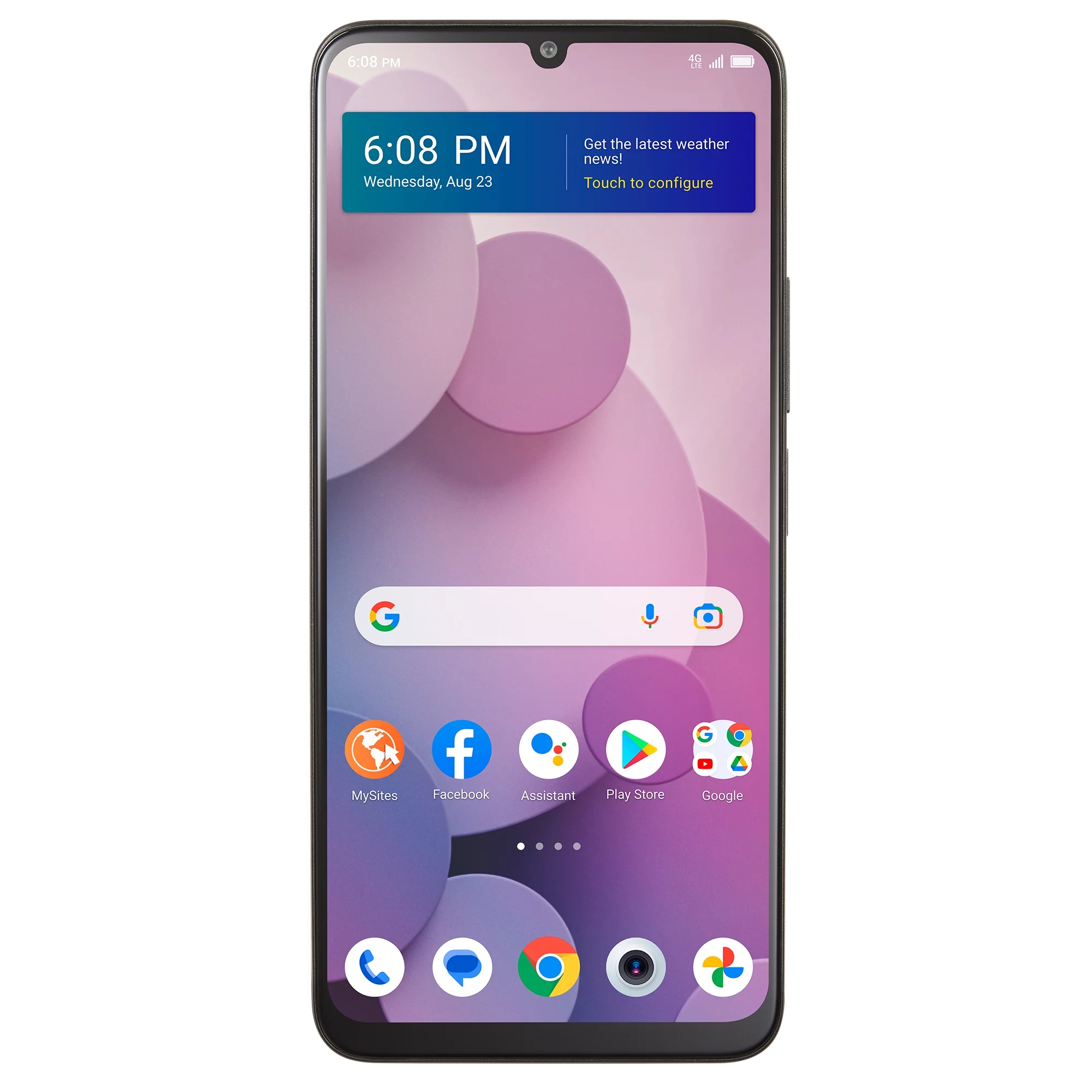 Simple Mobile TCL 40 T, 32GB, Gray - Prepaid Smartphone