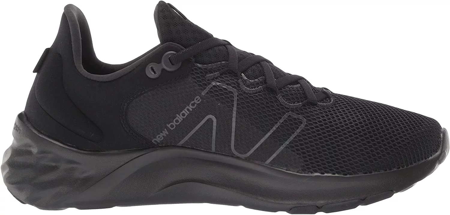 New Balance Mens Fresh Foam Roav V2 Sneaker 11.5 Black/Black/Magnet