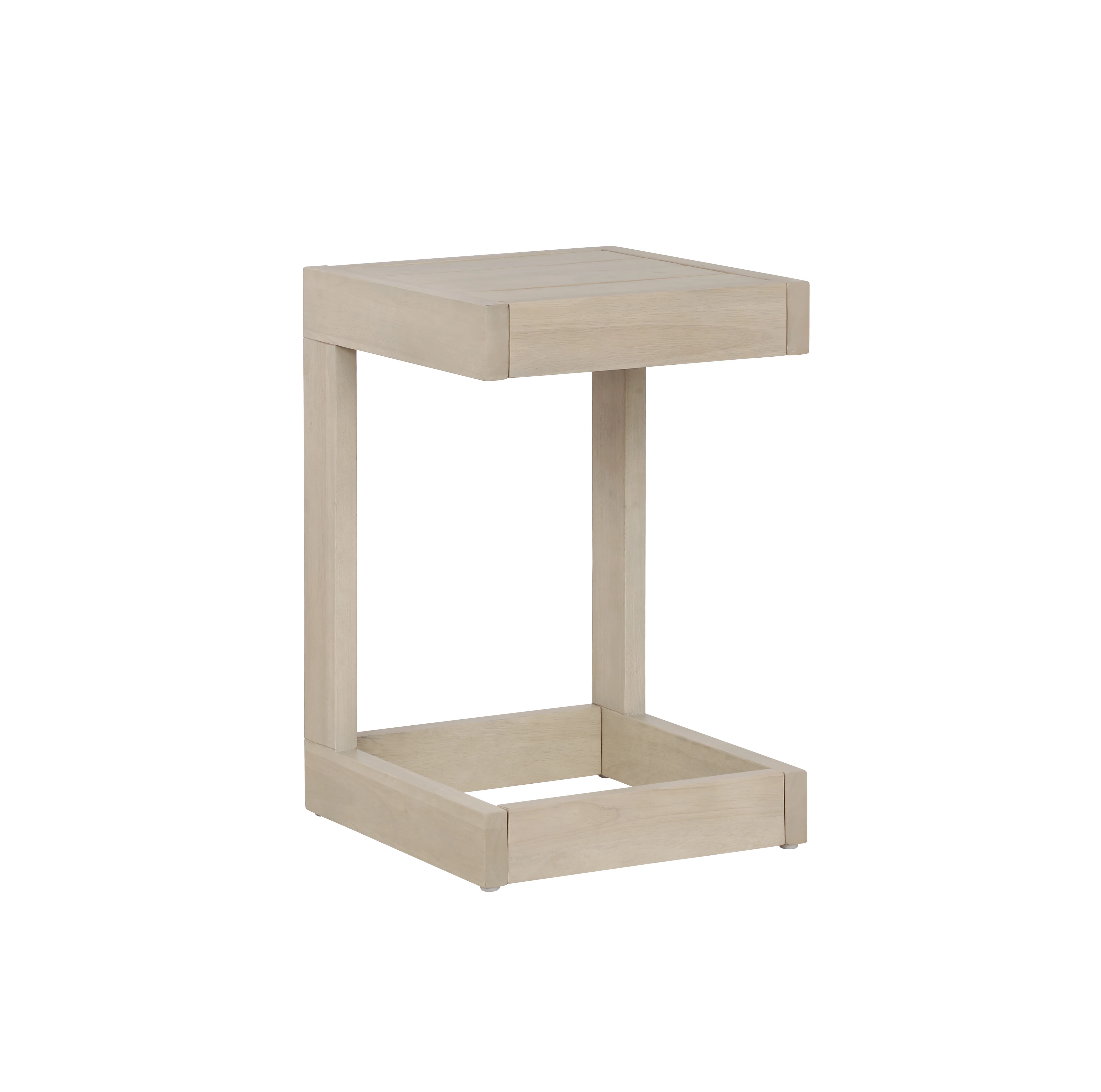Linon Summerlyn Outdoor Accent C Table, Natural