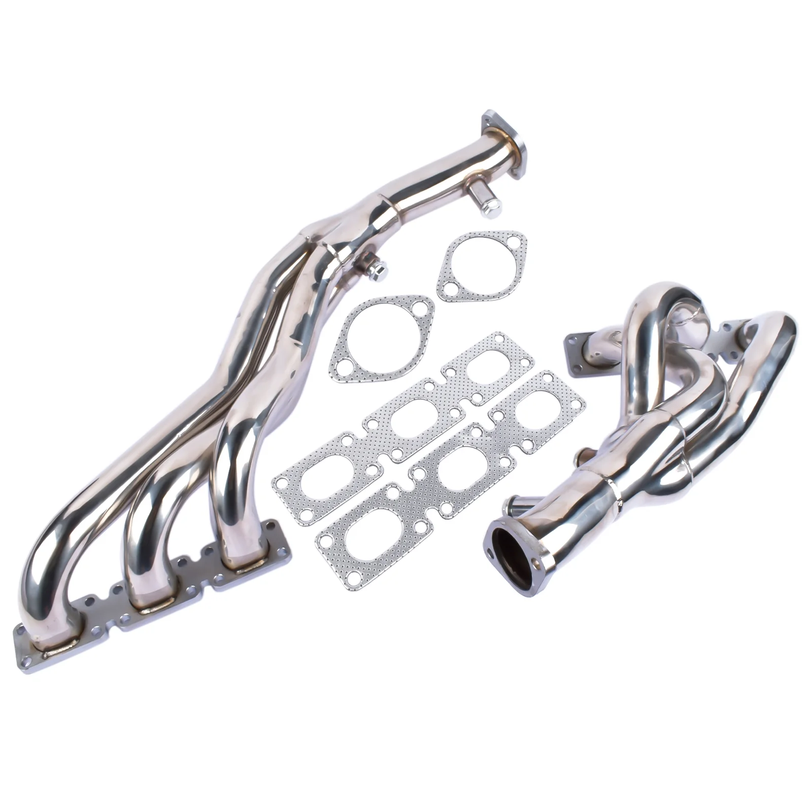 Mustrod Stainless Exhaust Header Manifold for BMW 3 5 Series E46 E39 323 328 528 Z3 2.5L 2.8L 3.0L