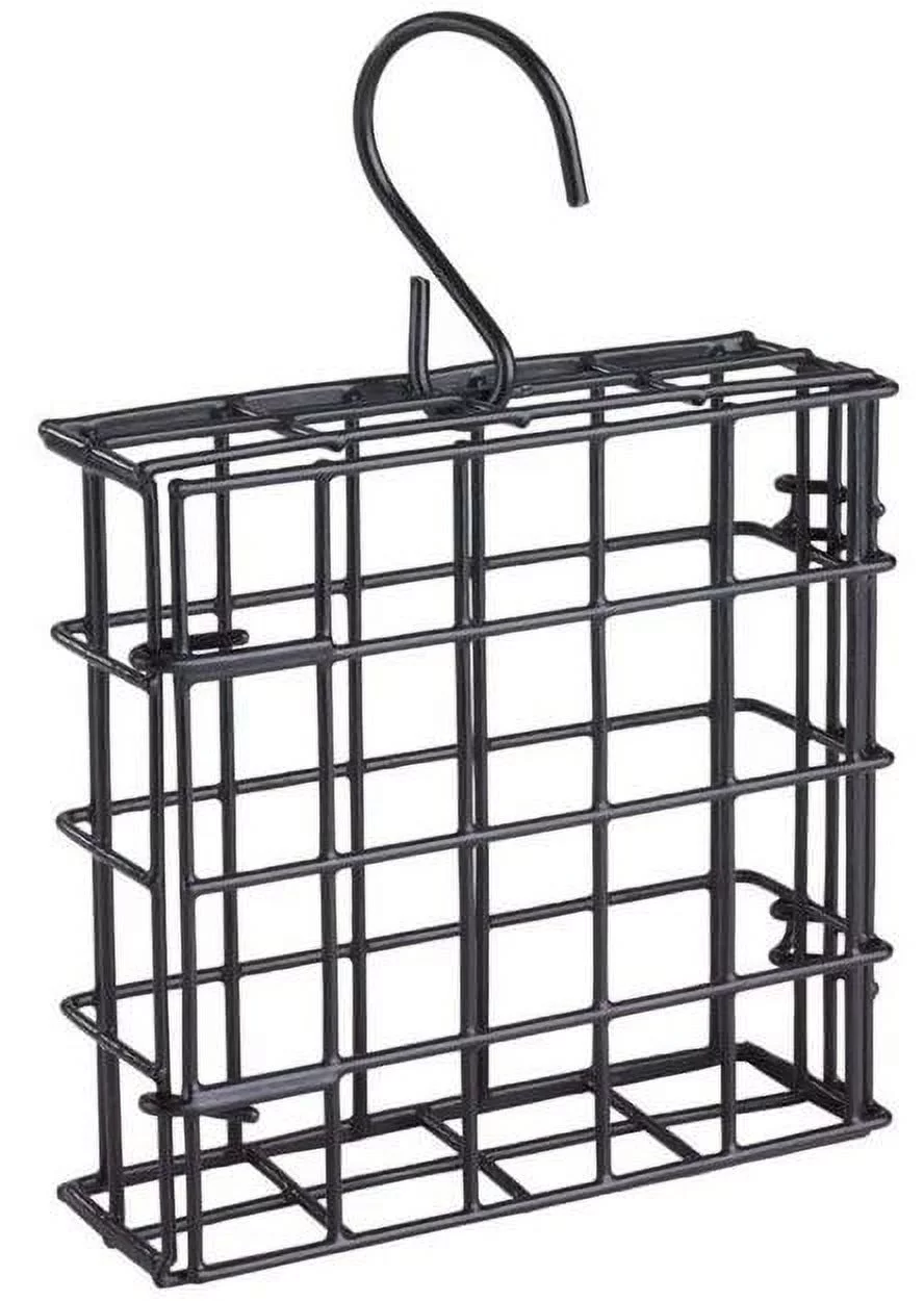 More Birds Single Suet Cage Wild Bird Feeder 1 count Pack of 4