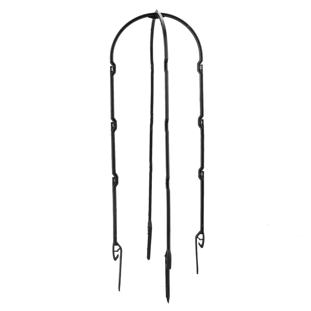 6PCS Plant Climbing Frame Garden Trellis Plastic Durable Tomatoes Natural U-Hoop