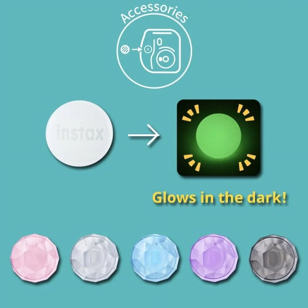 Fujifilm Instax Mini 11 Instant Fuji Film Camera Blush Pink + 40 Film Deluxe Bundle