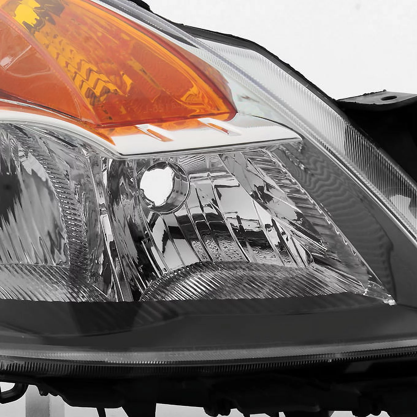 AKKON - Fits 2007 2008 2009 Altima Sedan Driver & Passenger Both Side Halogen Headlights Headlamps Chrome