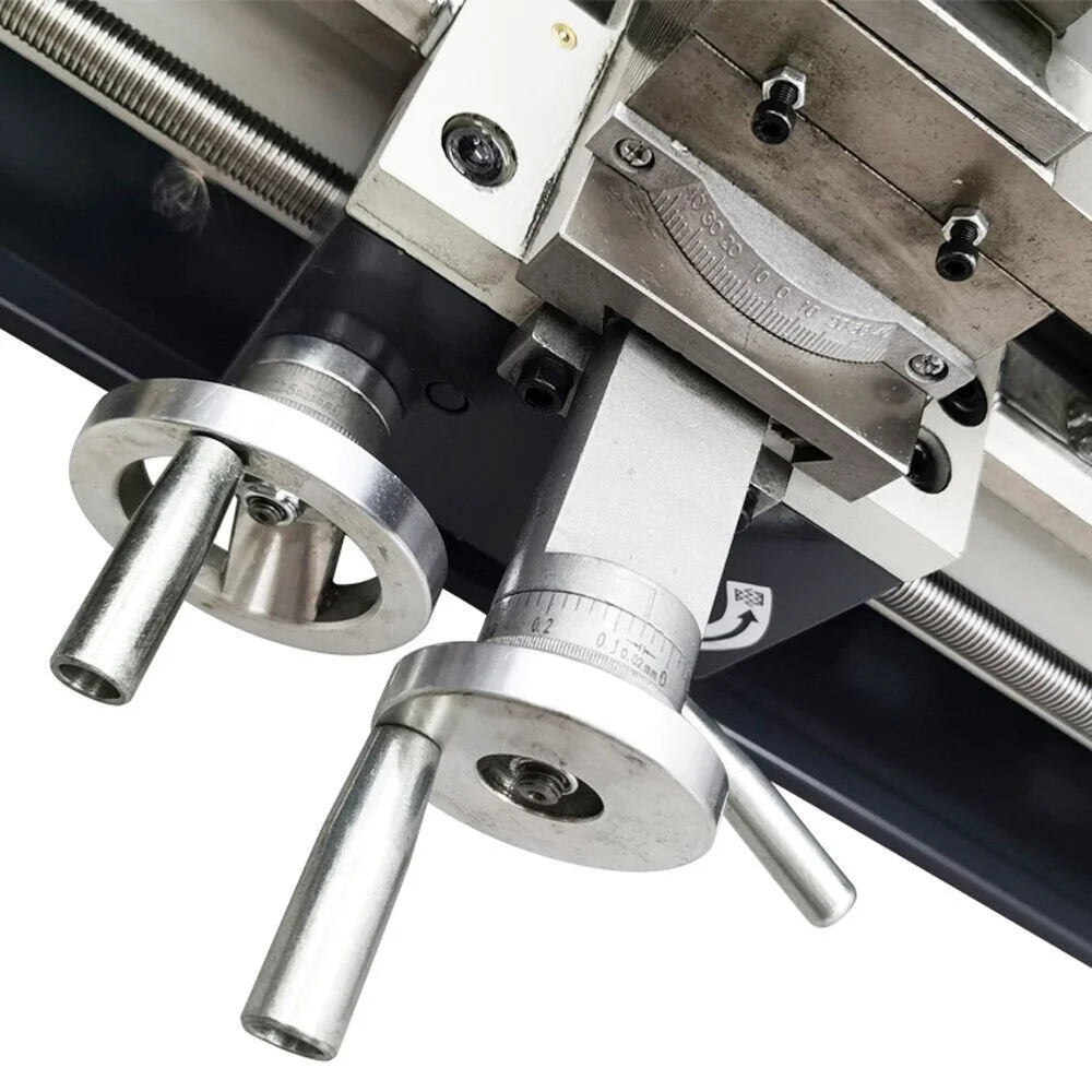 PreAsion High Precision Miniature Inch Precision Length Metal Bench Lathe 8